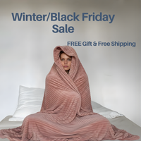 Cloud-Soft Striped Blanket