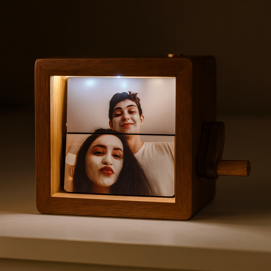 Custom Crank Photo Box