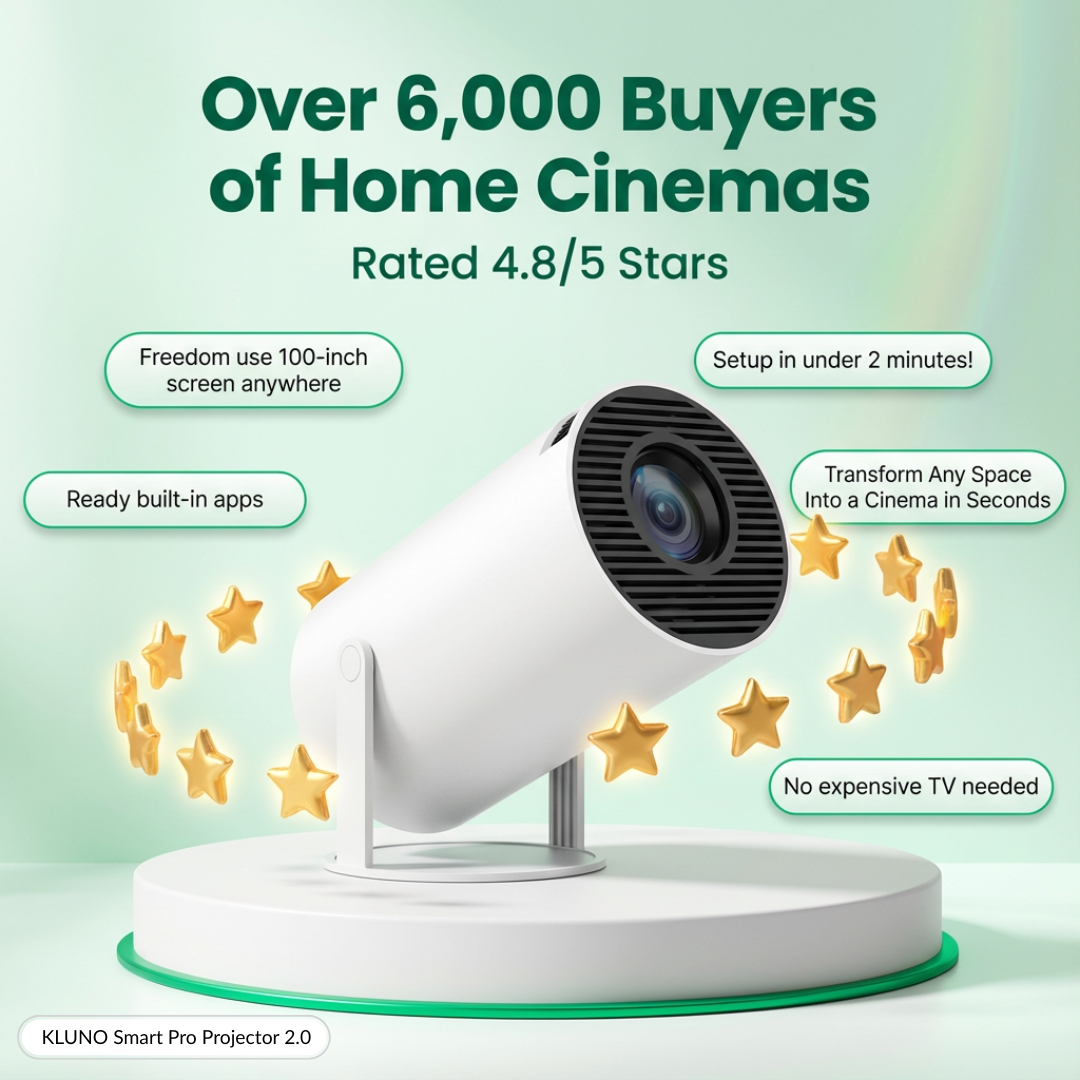 KLUNO™ Pro Projector 2.0