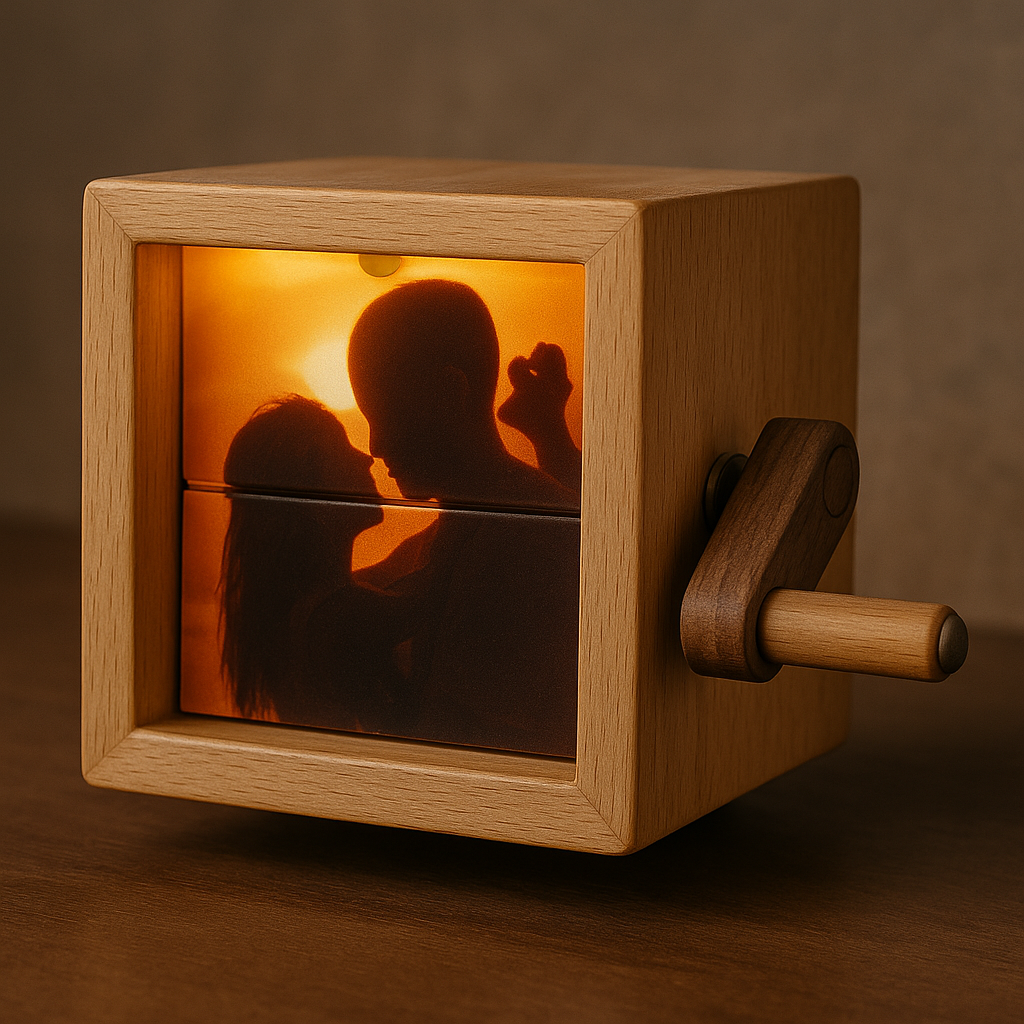 Custom Crank Photo Box